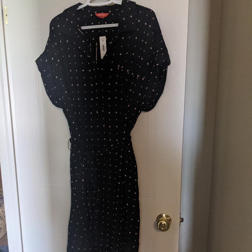 Joe Fresh Shirt Dress - Size 2X NWT